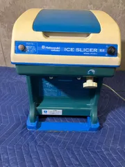 動作確認済 中部コーポレーション　 初雪 アイススライサー HC-6 ブルー 動作確認済 中部コーポレーション 初雪 アイススライサー HC-6