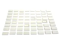レゴ★未使用！白色の１×２タイル６４点セット