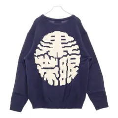 【新品】ブラックアイパッチ KAMON KNIT SWEATER 家紋ニット L 2025年最新】Black Eye Patch ニット・セーターの人気アイテム