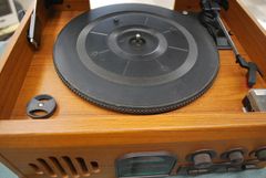 コロンビア　レコードプレーヤー　GP-12　AM　FM　レコード　卓上型