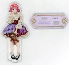 【中古】アクリルスタンド・アクリルパネル 中野二乃 クリアスタンド 「ひこくじ 五等分の花嫁* ～どっちの私が好き?～」 G賞