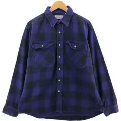 レア配色 80s PRIVATE PROPERTY ビンテージ ネルシャツ M 80年代 PRIVATE PROPERTY ヘビーネルシャツ メンズL 古着 80S