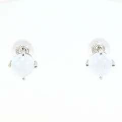 K14WG　ピアス　earrings　アクアマリン　総重量約0.6g