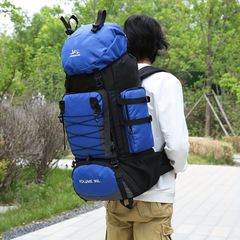 Large Capacity Mountaineering Backpack, 90L, for Men and Women, Waterproof and Lightweight, Multifunctional for Camping, Emergency Preparedness, and Outdoor Hiking
