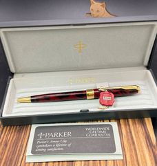 PARKER ボールペン ソネット プルミエレッド デッドストック  猫のペン屋