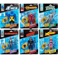 【あと１点】 まとめ売り マーベルレジェンド マーベルズ・ビースト アソートメント 6点セット Marvel Legends Marvel's Beast Assortment フェニックス シルバーサーファー ブラックウィドウ デアデビル フェラル