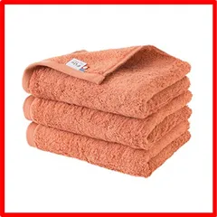 【匿名配送】オレンジ_3枚セット ブルーム 今治タオル 認定 FUu(ふぅ) フェイスタオル 3枚セット やわらか ふわふわ 厚手 吸水 ホテル仕様 日本製 綿