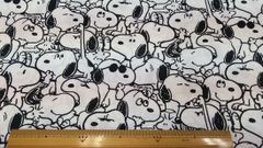 PEANUTS,生地幅142cm×長さ100cm ホワイト