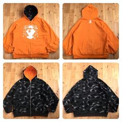 ☆美品☆ マイロ モノグラム フルジップ パーカー Mサイズ a bathing ape BAPE milo Monogram red エイプ ベイプ  アベイシングエイプ - メルカリ