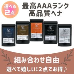 オーガニックヘナ【最高AAAランク高品質ヘナ】ペイズリーオレンジ