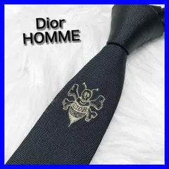 Dior Homme ディオールオム エディ期 ナロータイ グレー ネクタイ Dior Homme ディオールオム エディ期 ナロータイ グレー