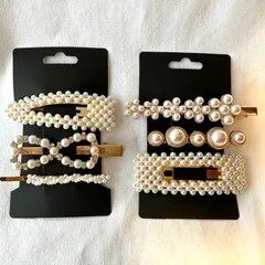 No.1 ★ヘアアクセサリー★ヘアピン6個セット/まとめ売り