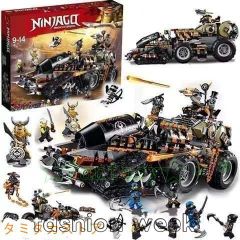 忍者 ニンジャゴー ハンティング・デスストライカー LEGO レゴ互換品 大人 男の子 8-9-10-11歳 知育 車 おもちゃ 誕生日 クリスマス 新年 