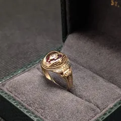 b*a様 サンタクララ大学リング 10K ゴールド サイズ