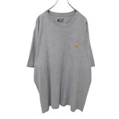 【Carhartt】 ロゴ刺<!-利用不可文字-!> ルーズフィット Tシャツ S-1208