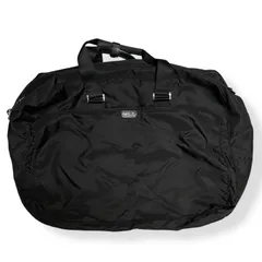 agnis b. voyage ボストンバッグ ブラック 脱着可能ポーチ付