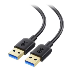 3.0 USB ケーブル USB Type Matters A オス オス Cable ブラック 5Gbps 3m
