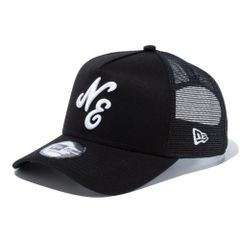 ニューエラ 9FORTY A-Frame トラッカー クラシックロゴ ブラック ホワイト OSFM (56.8-60.6cm) 1個 New Era 940AF TR NELOGO BLK WHI 25J 1pc