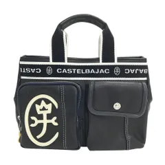 CASTELBAJAC カステルバジャック  ドミネ ミニトートバッグ  ブラック系  メンズ [240101398381]