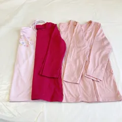 A335  肌着4点のまとめ売り ユニクロ（100サイズ・120サイズ2点）3点　しまむら（130サイズ）1点