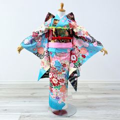 七五三 女の子 7歳 四つ身 着物 帯 筥迫 フルセット 古典 緑 BY10-4 Amazon.co.jp: 七五三 女の子 7歳 四つ身 着物 帯 筥迫 フル