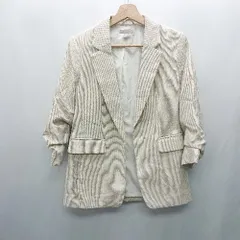 ◇ ⊇ H&M エイチアンドエム 長袖 ジャケット サイズ EUR38 ベージュ系 レディース E  【1412260006125】