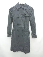 ◇ ◎ ADAM ET ROPE' アダムエロペ シンプル 通勤 OL 長袖 トレンチコート サイズ36 ブラック レディース P  【1405090018802】のサムネイル