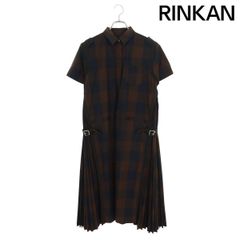 サカイ  20-05188 チェックコットンポプリンワンピース レディース 1