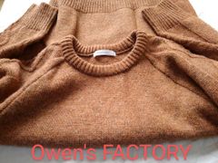956z【秋冬に最適】Owen's FACTORY 古着 ニット セーター M