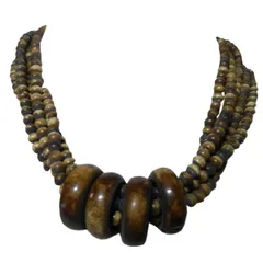 アジアン雑貨　エスニック・ビーズネックレス-29