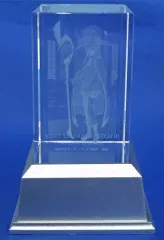 【中古】置物・装飾品 [単品] めぐみん 3Dクリスタル 「PS4/Switchソフト この素晴らしい世界に祝福を! この欲望の衣装に寵愛を! エビテン限定3Dクリスタルセット」 同梱特典