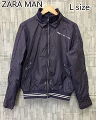 dp5 ZARA MAN 総柄 朱雀 ジャンパー ブルゾン 黒 メンズLサイズ dp5 ZARA MAN 総柄 朱雀 ジャンパー ブルゾン 黒 メンズLサイズ
