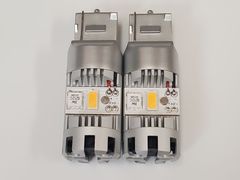 ★WENLE スーパーキャンセラー技術 T20 ピンチ部違い LED ウインカー キャンセラー内臓 冷却ファン付き  DC12V車用 2個入