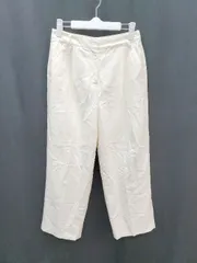 ◇ NATURAL BEAUTY BASIC ナチュラルビューティー ワンタック オフィス系 パンツ サイズS アイボリー レディース P  【1403180012853】