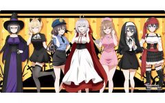 [신품] 공급 부시로드 고무 매트 컬렉션 V2 Vol.1645 [가끔 보소와 러시아어로 데레하는 옆 아리아 씨] 할로윈 ver.