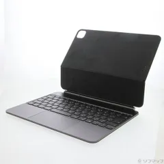 〔中古品〕 13インチiPad Pro M4用 Magic Keyboard 日本語 ブラック MWR53J／A【262】