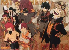 【中古】ポスター ピンナップポスター(三つ折) 集合 「僕のヒーローアカデミア」 週刊少年ジャンプ 2021年1号綴じ込み付録