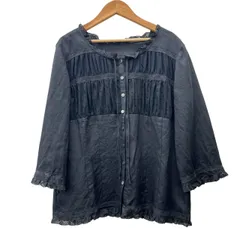 【極美品】レリアン 24SS コード刺繍 ブラウス 大きいサイズ 13+ シアー 2025年最新】レリアン leilian ブラウスの人気アイテム - メルカリ