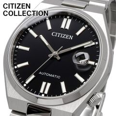 CITIZEN 腕時計 シチズン 時計 ウォッチ シチズン コレクション TSUYOSA Collection ツヨサ コレクション 自動巻き メカニカル ブラック メンズ NJ0150-81E [並行輸入品]
