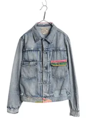 【超希少】Ralph Lauren 青タグ　2ndモデル　デニムジャケット 90's RRL ダブルアールエル デニムジャケット 三ツ星タグ ラルフ
