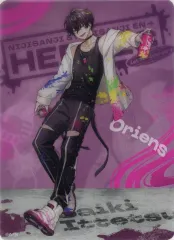 【中古】キャラカード 佐伯イッテツ クリアカード 「バーチャルYouTuber にじさんじ ＆ NIJISANJI EN HEROES 1st Anniversary」 オフィシャルストア 対象商品購入特典