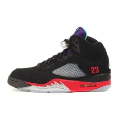 【新品】NIKE ナイキ サイズ:27.0cm / AIR JORDAN 5 RETRO TOP 3 (CZ1786-001) エアジョーダン5 レトロ トップスリー / ブラック ニューエメラルド / US9 / ハイカット スニーカー バッシュ