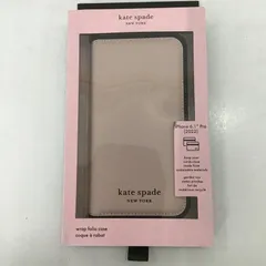 Kate Spade ケイトスペード その他ファッション小物 KSIPH-255-PLVMB iPhone14 Pro iPhoneケース 手帳型