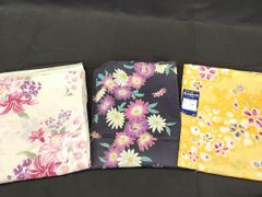 平和屋本店□極上 色無地 お召地 草花地紋 芥子色 逸品 DZAA5228kh5  