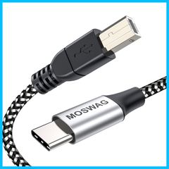【特価商品】Cプリンター ケーブル Type USBケーブル Type-CからType-Bケーブル 対応ミキサー USB MIDIキーボード 電子ピアノ DJコントローラー MOSWAG スキャナー FAXプリンター プリンター