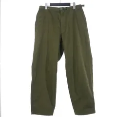 ノースフェイス パープルレーベル THE NORTH FACE PURPLE LABEL 24AW Chino Wide Tapered Field Pants ワークパンツ ワイドパンツ チノパン スラックス 34 オリーブ N24FC076