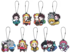 【中古】雑貨 全9種セット 「鬼滅の刃 キャラばんちょうこう ラバーマスコット 捌ノ型」