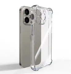 クリアケースセット iphone16 ProMax 全面保護 ガラス 保護フィルム シリコン ケース ストラップホール 16promax