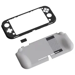 【新着商品】PlayVital ZealProtect Nintendo Switch Liteに対応用保護シェル、Switch Liteに対応用人間工学に基づいたデザインしたハードシェル、ジョイコンのシェル＆グラスフィルム＆サムライカバー＆ボタンキャップ 0