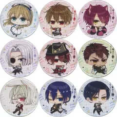 【中古】バッジ・ピンズ [単品] 集合 描きおろしちびキャラ缶バッジ9個セット 「Switchソフト スペードの国のアリス ～Wonderful Black World～ スペシャルステラセット」 同梱特典